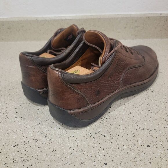 RED WING mens 8704 brown leather work shoe sz 11.5 D - safety toe slip resistant main image 5